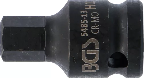 BGS technic Imbusz bitfej légkulcshoz, 13 mm, 1/2" (BGS 5485-13)