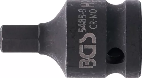 BGS technic Imbusz bitfej légkulcshoz, 9 mm, 1/2" (BGS 5485-9)