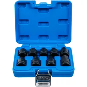   BGS technic Gépi imbusz dugókulcs készlet 1/2”, 5–19 mm, Cr-Mo, 9 részes (BGS 5485)