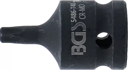 BGS technic Torx bitfej légkulcshoz, T40, 1/2" (BGS 5486-T40)