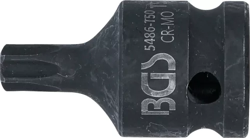 BGS technic Torx bitfej légkulcshoz, T50, 1/2" (BGS 5486-T50)