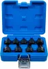 BGS technic 9 részes Torx bitfej készlet légkulcshoz, T20 - T80, 1/2" (BGS 5486)