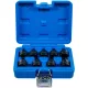 BGS technic 9 részes Torx bitfej készlet légkulcshoz, T20 - T80, 1/2" (BGS 5486)