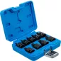  BGS technic 9 részes Torx bitfej készlet légkulcshoz, T20 - T80, 1/2" (BGS 5486)