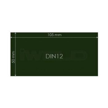 IWELD Védőüveg DIN12 50x105mm (548950100012)