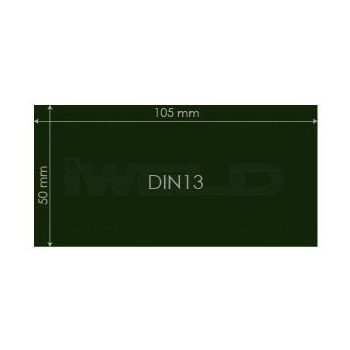IWELD Védőüveg DIN13 50x105mm (548950100013)