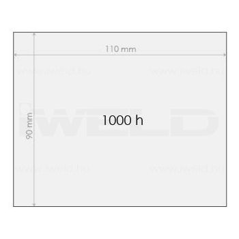 IWELD Védőplexi 1000 órás 90x110mm (548980003920)