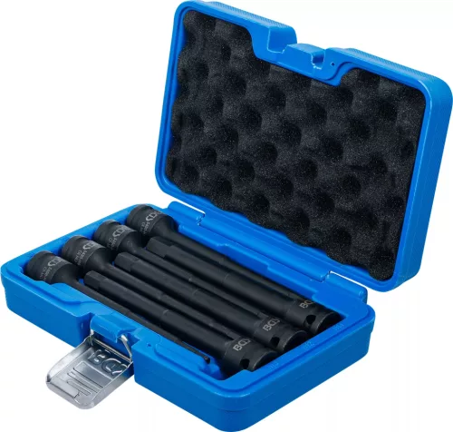BGS technic Levegős dugókulcskészlet | 150 mm hosszú | 12,5 mm (1/2") | belső hatszögletű 5 - 14 mm | 7 darabos (5490)