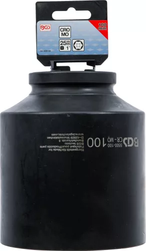 BGS technic Dugófej légkulcshoz, 1", 100mm (BGS 5500-100)