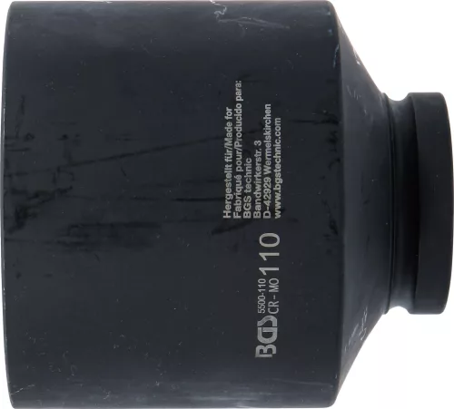 BGS technic Dugófej légkulcshoz, 1", 110mm (BGS 5500-110)