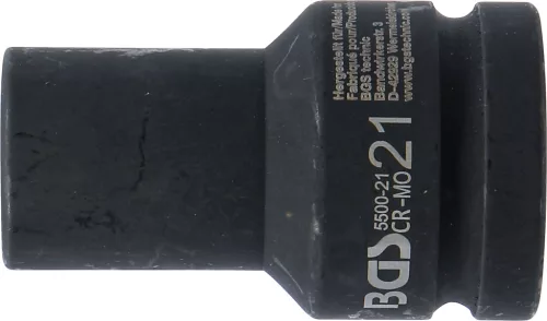 BGS technic Dugófej légkulcshoz, 1", 21mm (BGS 5500-21)