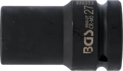 BGS technic Dugófej légkulcshoz, 1", 27mm (BGS 5500-27)