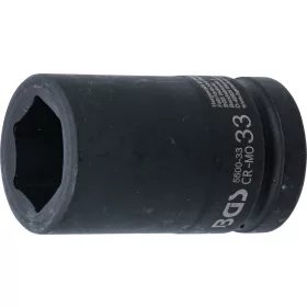   BGS technic Dugófej légkulcshoz, 1", 33mm (BGS 5500-33)