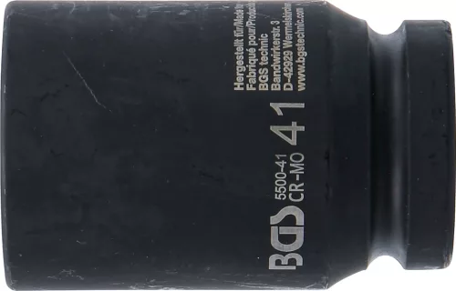 BGS technic Dugófej légkulcshoz, 1", 41mm (BGS 5500-41)