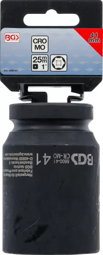 BGS technic Dugófej légkulcshoz, 1", 41mm (BGS 5500-41)