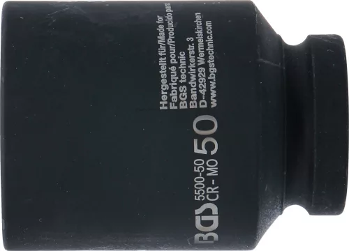 BGS technic Dugófej légkulcshoz, 1", 50mm (BGS 5500-50)