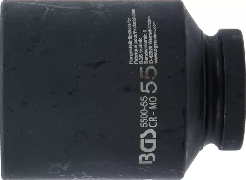 BGS technic Dugófej légkulcshoz, 1", 55mm (BGS 5500-55)