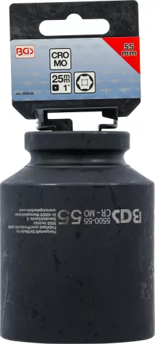 BGS technic Dugófej légkulcshoz, 1", 55mm (BGS 5500-55)