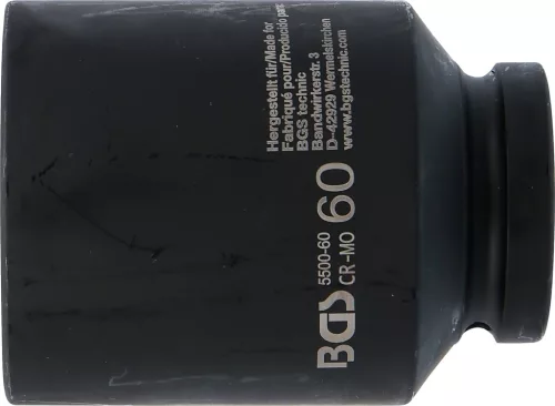 BGS technic Dugófej légkulcshoz, 1", 60mm (BGS 5500-60)