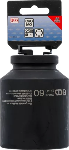 BGS technic Dugófej légkulcshoz, 1", 60mm (BGS 5500-60)