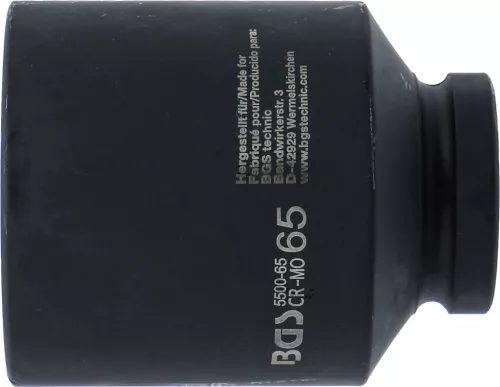 BGS technic Dugófej légkulcshoz, 1", 65mm (BGS 5500-65)
