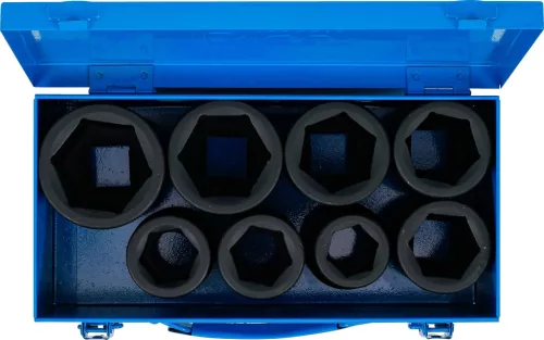 BGS technic Levegős dugókulcs fej készlet, 1", 27-50mm (BGS 5500)