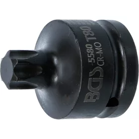   BGS technic 3/4" Levegős dugókulcs | T-profil (Torx) T80 (BGS 5580)
