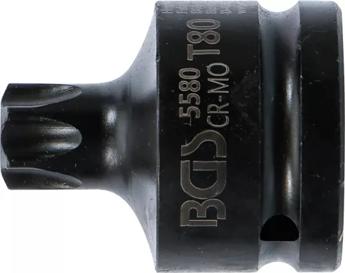 BGS technic 3/4" Levegős dugókulcs | T-profil (Torx) T80 (BGS 5580)