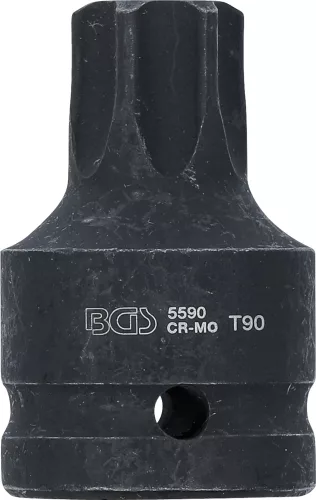 BGS technic 3/4" Levegős dugókulcs | T-profil (Torx) T90 (BGS 5590)