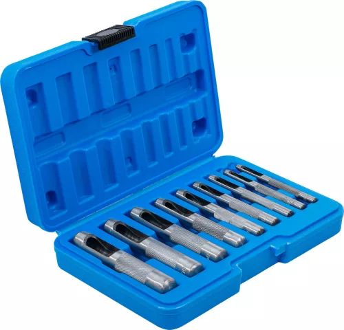 BGS technic Bőrlyukasztó készlet 9 részes 3-12mm (BGS 565)