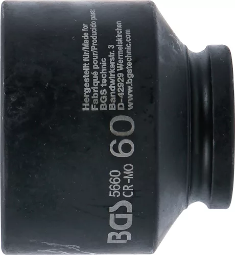 BGS technic 3/4" Levegős dugókulcs, 60 mm (BGS 5660)
