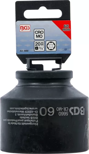 BGS technic 3/4" Levegős dugókulcs, 60 mm (BGS 5660)