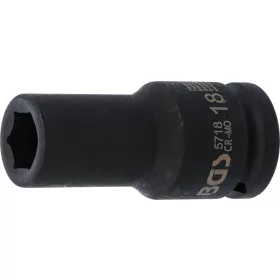   BGS technic 3/4" Levegős hosszított dugókulcs, 18 mm (BGS 5718)