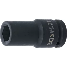   BGS technic 3/4" Levegős hosszított dugókulcs, 21 mm (BGS 5721)