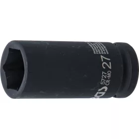   BGS technic 3/4" Levegős hosszított dugókulcs, 27 mm (BGS 5727)