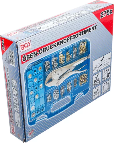 BGS technic Patentozó fogó készlet 275 részes (BGS 572)