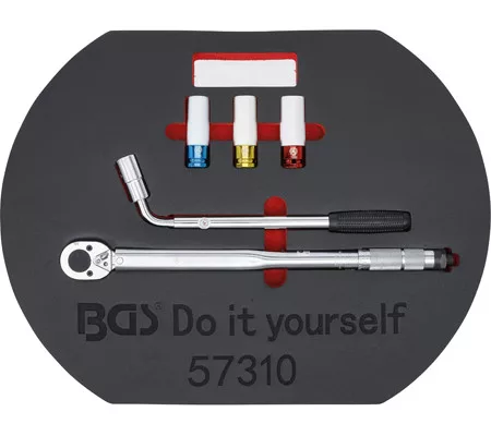 BGS DIY Kerékcsere szervizkészlet | 5 darabos (BGS 57310)