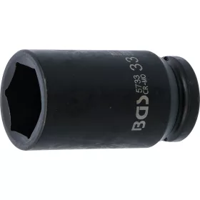   BGS technic 3/4" Levegős hosszított dugókulcs, 33 mm (BGS 5733)