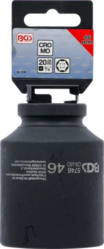 BGS technic 3/4" Levegős hosszított dugókulcs, 46 mm (BGS 5746)