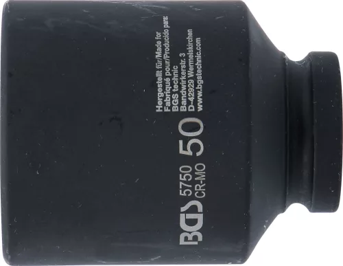 BGS technic 3/4" Levegős hosszított dugókulcs, 50 mm (BGS 5750)