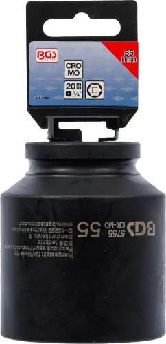 BGS technic 3/4" Levegős hosszított dugókulcs, 55 mm (BGS 5755)