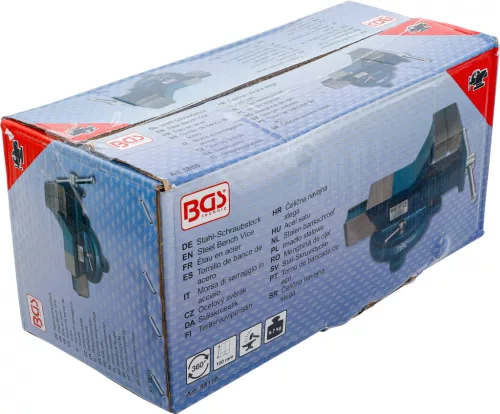 BGS technic Acél satu kovácsolt 100 mm szorítópofák (58110)