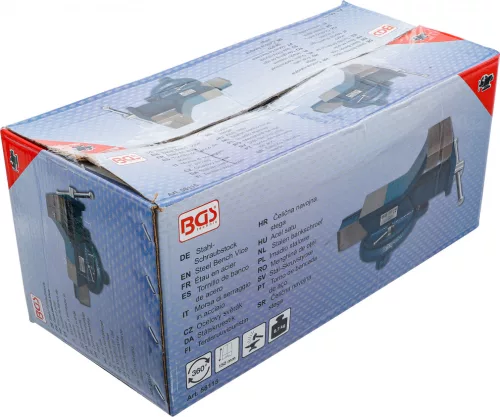BGS technic Acél satu kovácsolt 150 mm szorítópofák (58115)