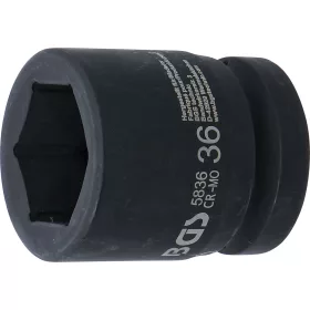 BGS technic 1" Levegős dugókulcs, 36 mm (BGS 5836)