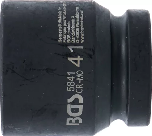 BGS technic 1" Levegős dugókulcs, 41 mm (BGS 5841)