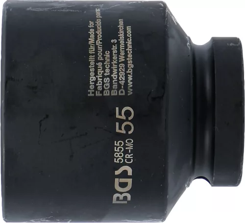 BGS technic 1" Levegős dugókulcs, 55 mm (BGS 5855)