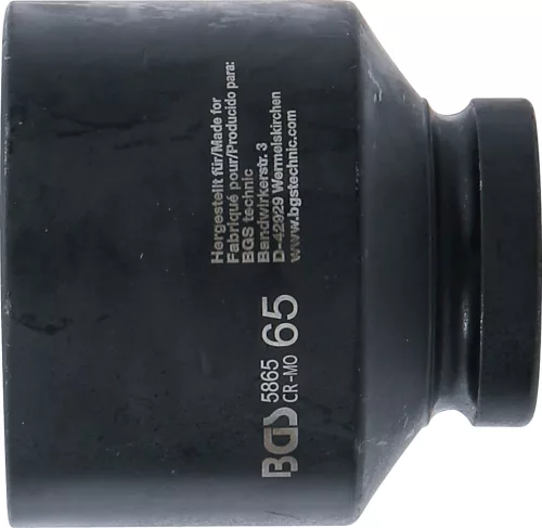 BGS technic 1" Levegős dugókulcs, 65 mm (BGS 5865)
