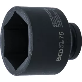 BGS technic 1" Levegős dugókulcs, 75 mm (BGS 5875)