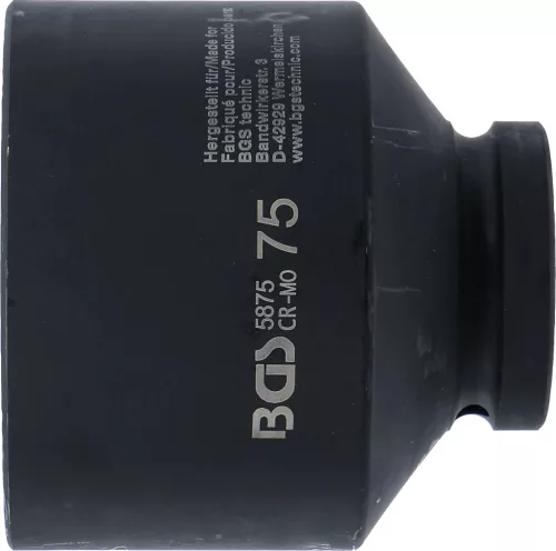BGS technic 1" Levegős dugókulcs, 75 mm (BGS 5875)