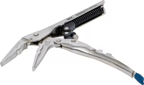 BGS technic Automatikusan reteszelő hosszú csörű grip fogó | 190 mm (BGS 587)